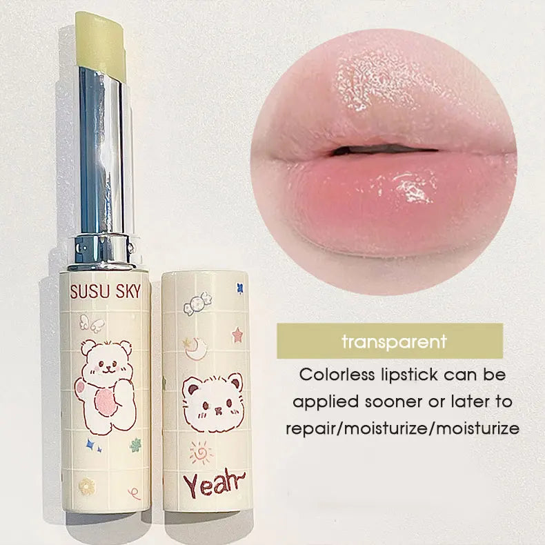 Cute Paradise lipstick Moisturizing&Moisturizing Lip Care Color Stain Free Lipstick Colored lipstick