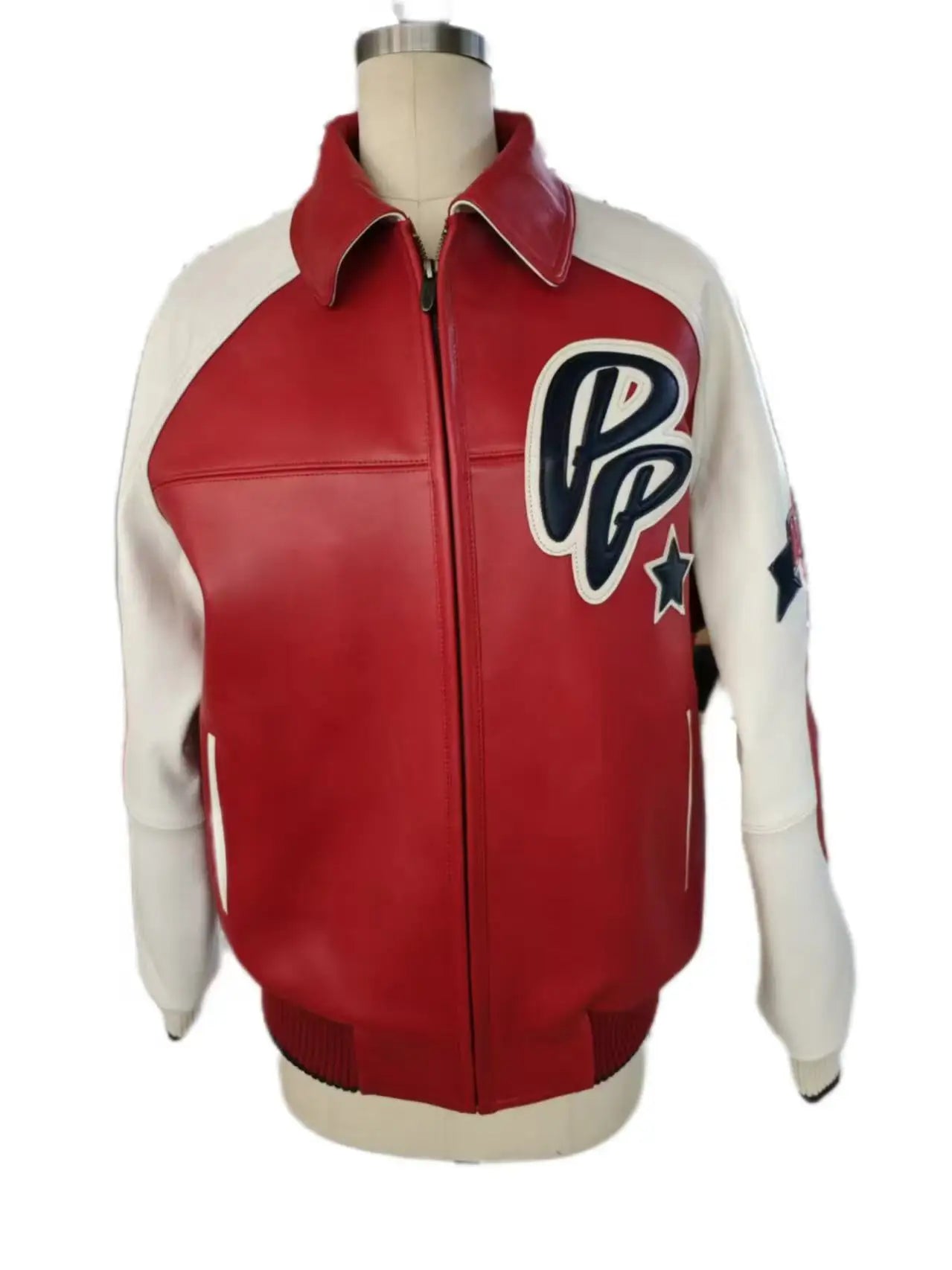 2025 Spring New Classic Soda Club Plush Jacket Europe Imported Lamb Skin Jacket Double Leather Embroidered Men's Leather Coat