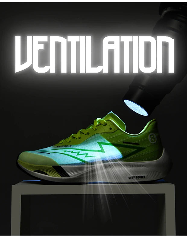 2023 New Full Palm Carbon Plate Running Shoes for Men and Women's Marathon Racing Shock Absorbing Sports Shoes Training Shoes