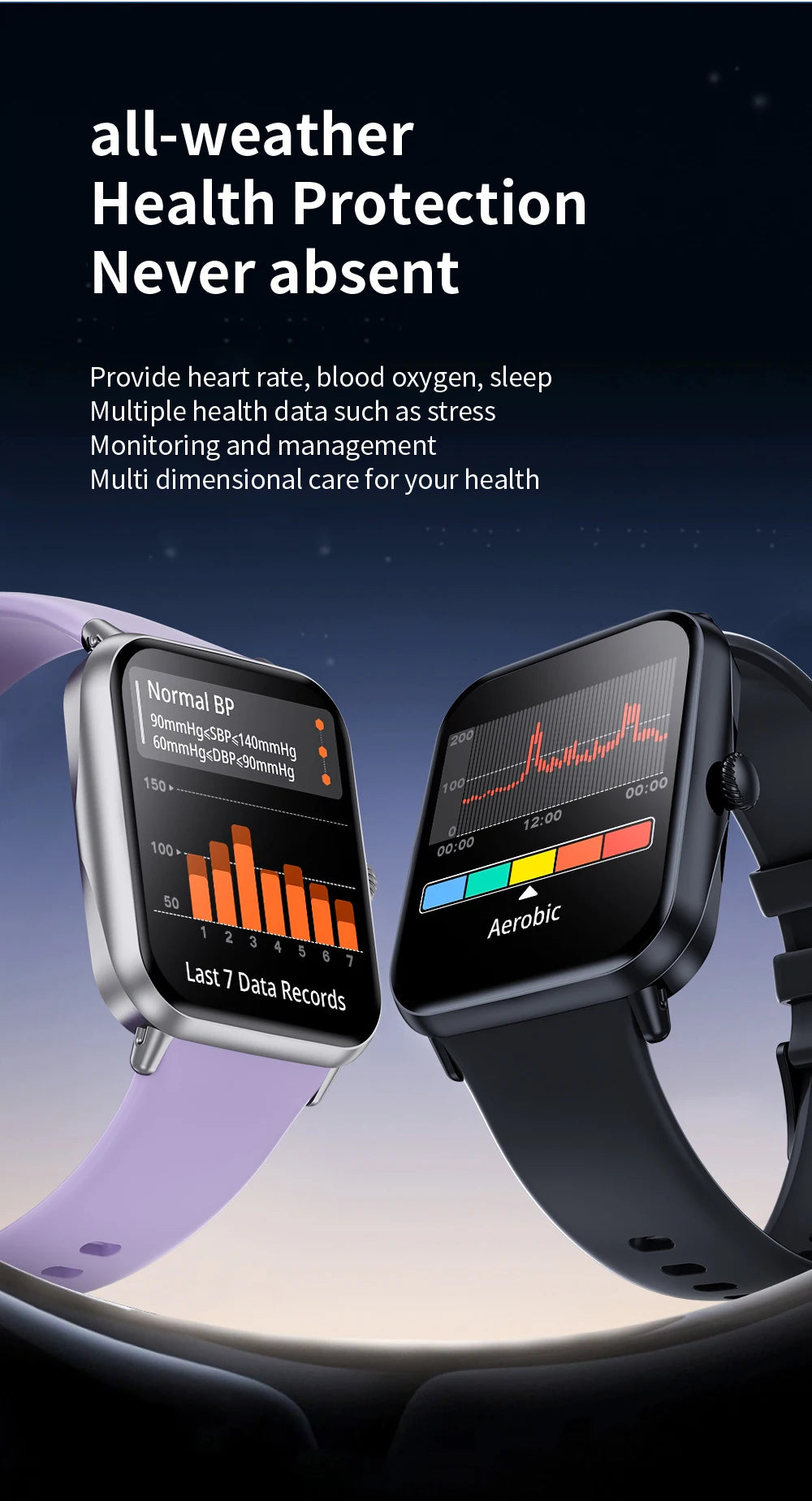 LIGE Fashion 1.83”HD Women Smart Watch Sports Fitness Watch Health Monitoring Digital Men Waterproof Smartwatch Ladies Bracelet