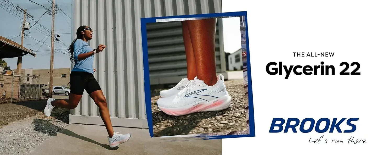 Brooks Glycerin 22 Running Shoes Men Women DNA Tuned Dual Density Cushioning Road Training Sneakers