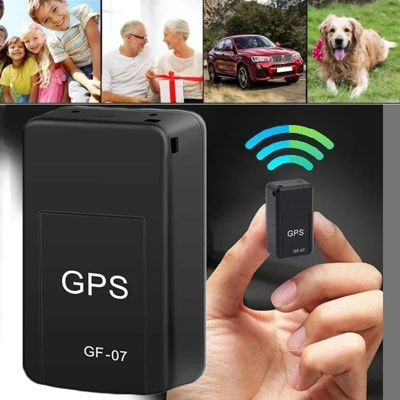 جهاز تتبع GPS صغير GF-07 للسيارات والحيوانات الأليفة والأطفال وكبار السن وجهاز مضاد للضياع وجهاز تتبع السيارة في الوقت الفعلي ومحدد موقع السيارة المغناطيسي