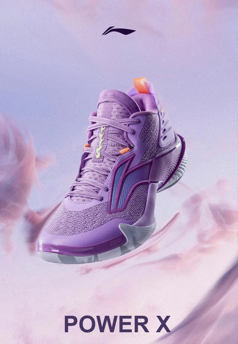 POWER X Professional Basketball Shoes – BOOM Cushion, LIGHT FOAM PLUS & COOLSHELL Technology