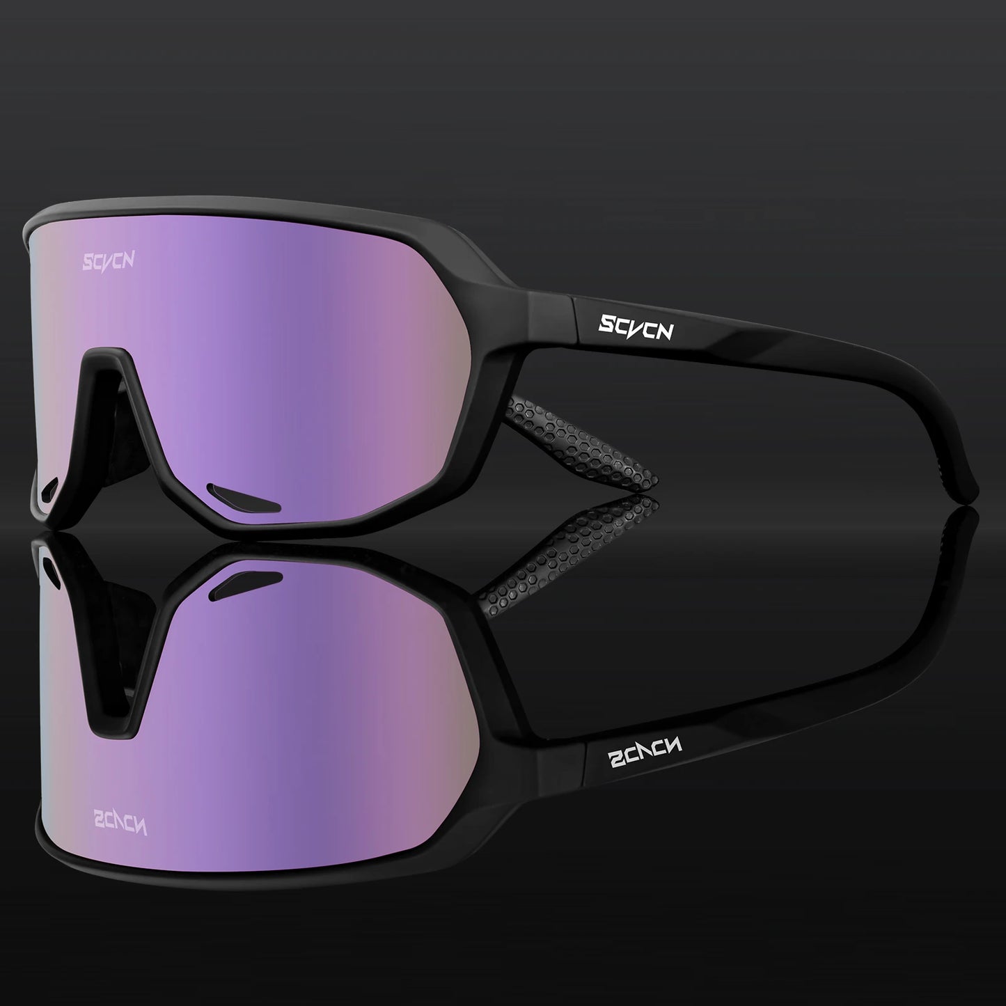Scvcn Sunglasses Cycling Glasses Photochromic Sports for Men Sun Mountain Bike Road Bicycle Eyewear Goggles UV400 Polarized MTB