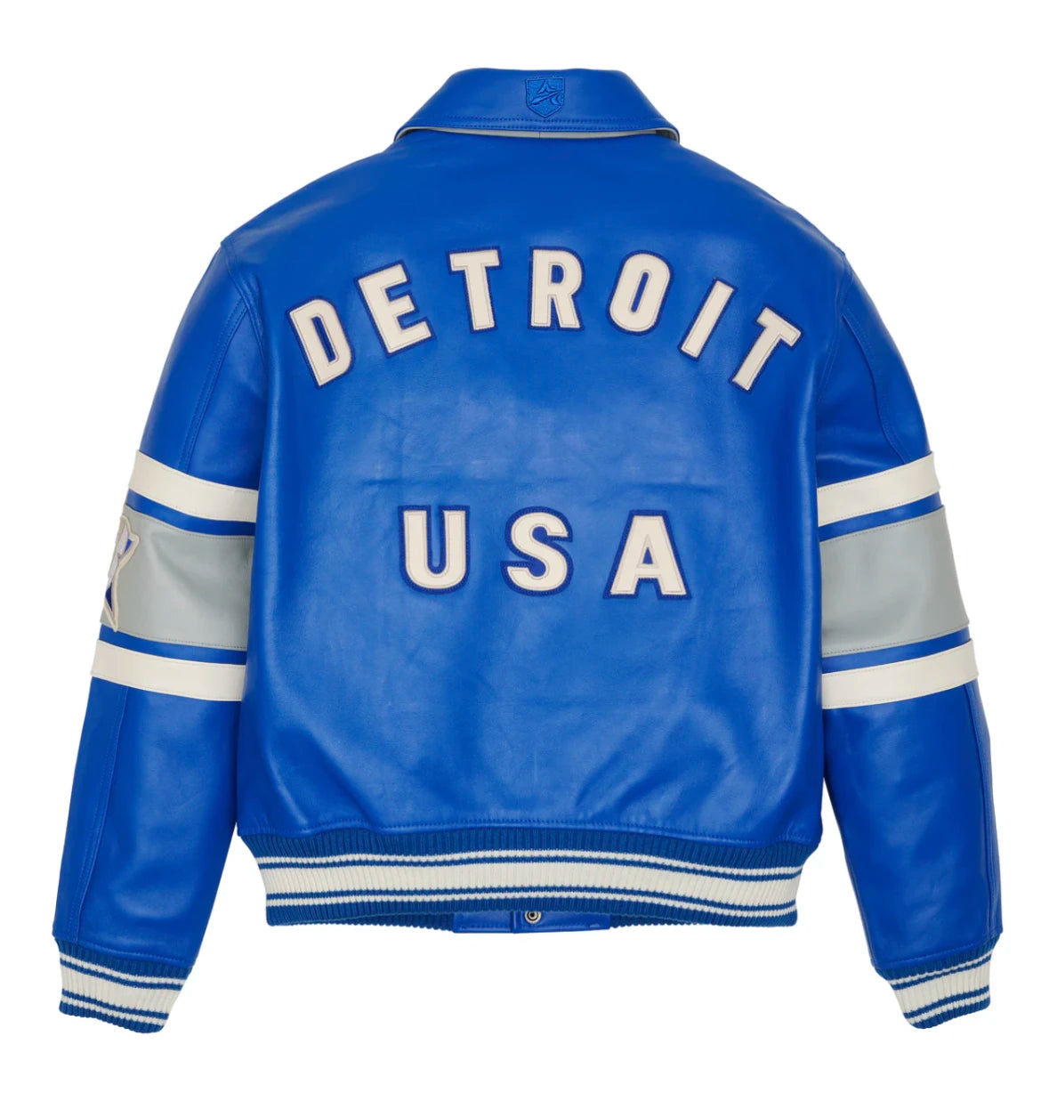 New listing Europe lamb skin embroidery men leather leather jacket American size fashion casual flight suit sheepskin loose coat