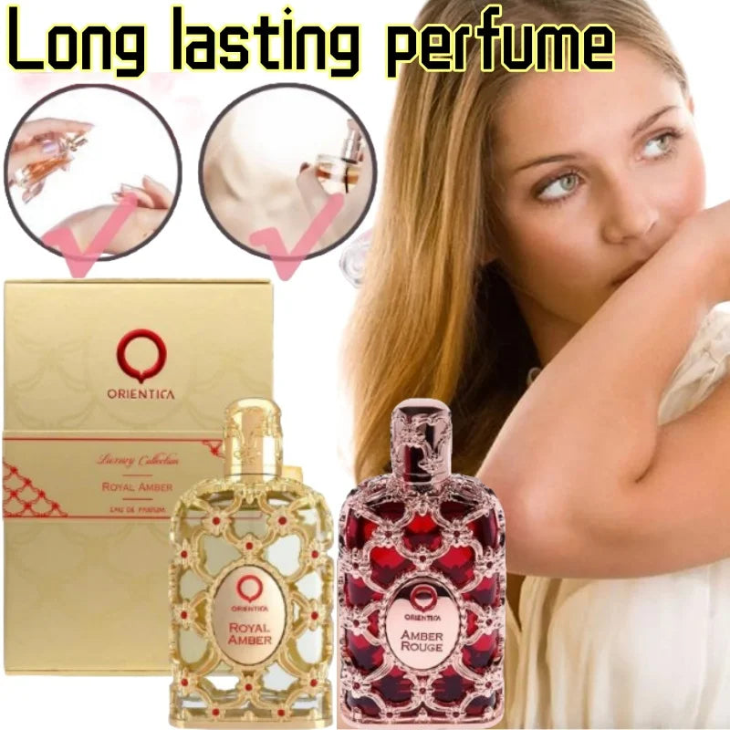 Hot Sales Royal Amber Velvet Gold Oud Saffron Body Perfume Spray 100ml Long-lasting Fragrance Covering Odor Perfume High Quality
