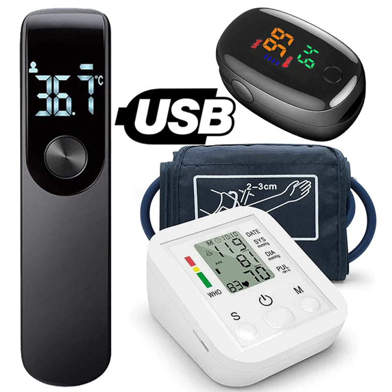 🩺 LINGKUN Digital Arm Blood Pressure Monitor
Automatic Tonometer | Heart Rate & Pulse Meter | Arm Sphygmomanometer | Oximeter Function