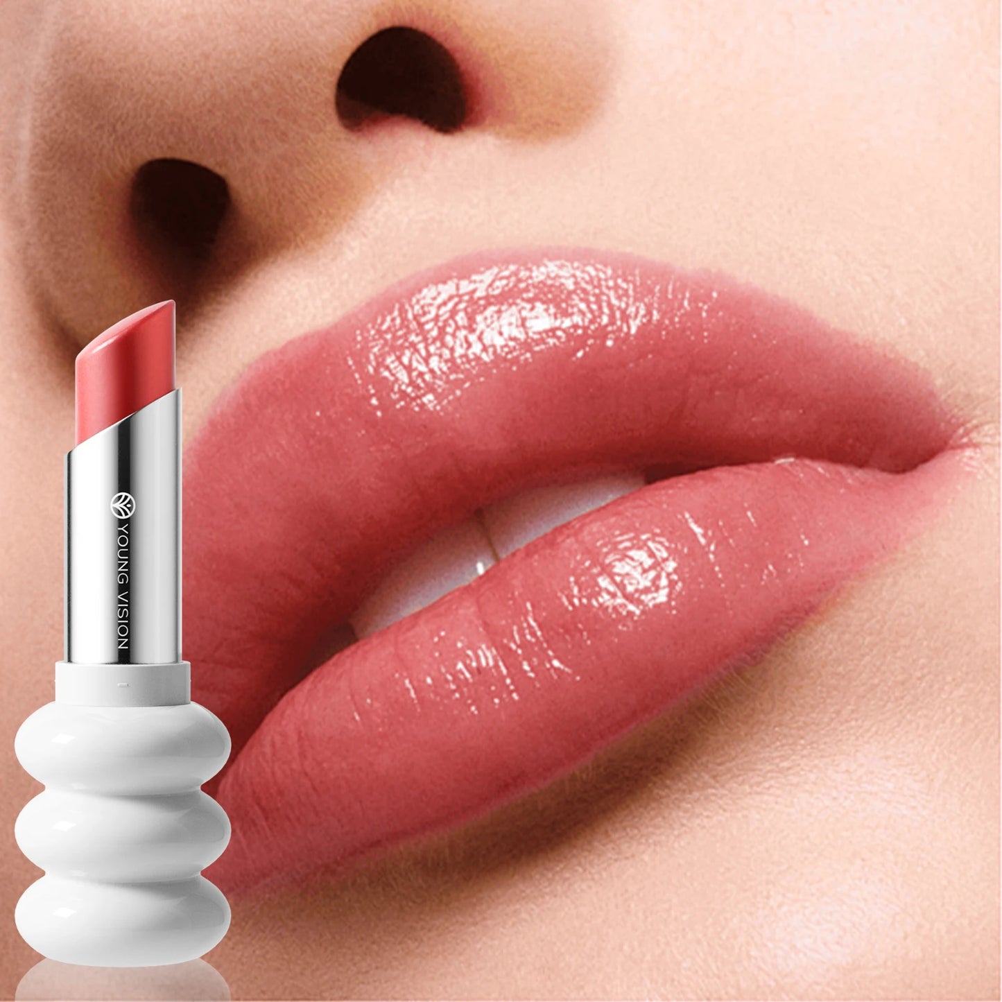 YOUNG VISION 6 Colors Fine Shimmer Nourishing Light Lipstick Long Lasting Colors Easy to Apply Lip Moisturizing Lipstick