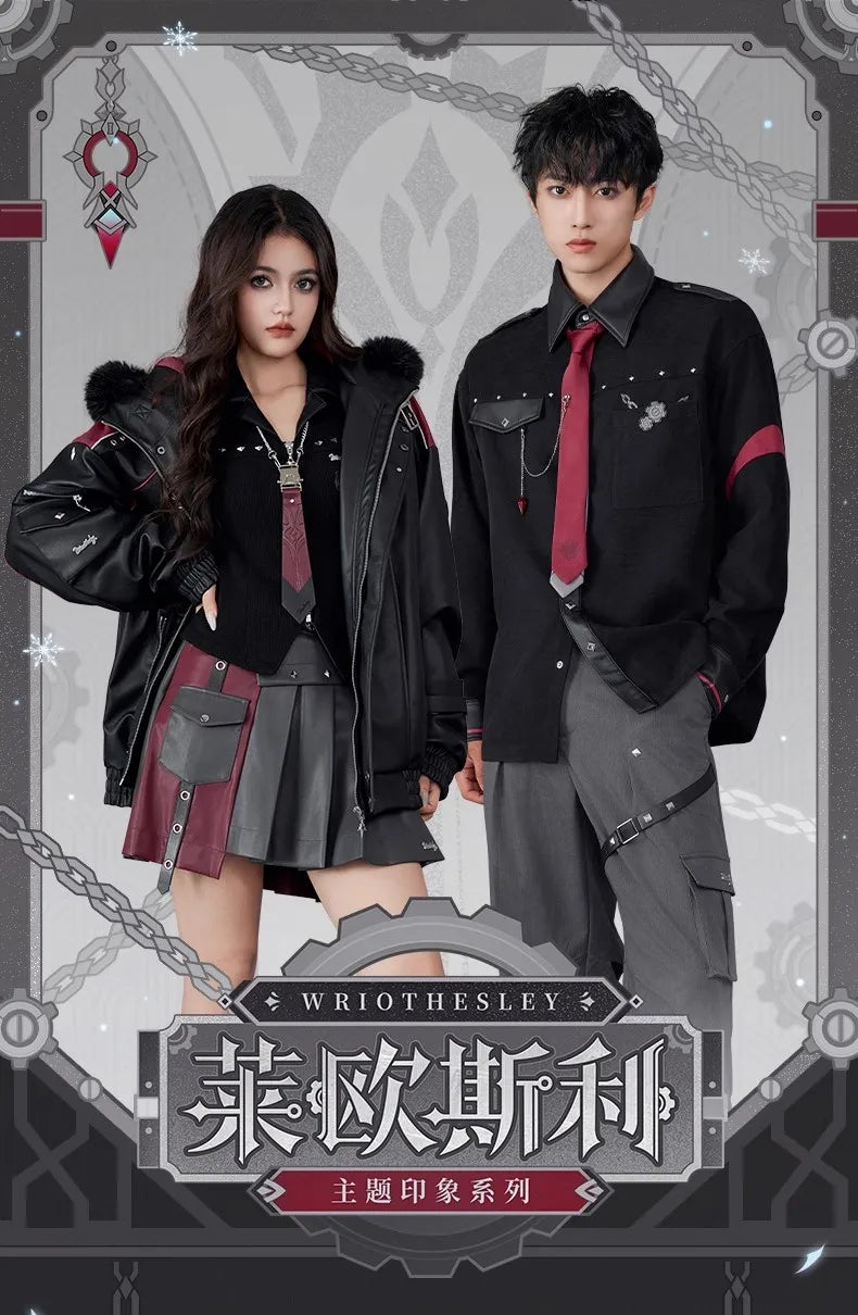 Genshin Impact Wriothesley Anime Cosplay Shoulder Bag – Impression Series Halloween Cartoon Accessories