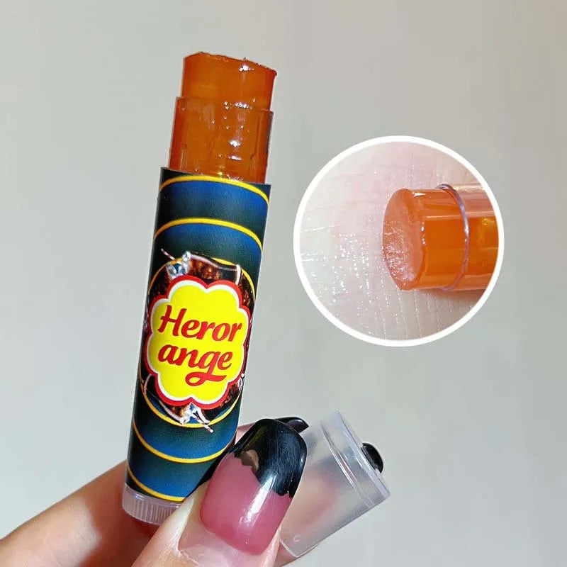 Fruit Moisturizing Lip Balm Grapes Makeup Jelly Lighten Lines Plump Lip Care Lip Tint Nude Lipstick Primer Colorless Lip Care