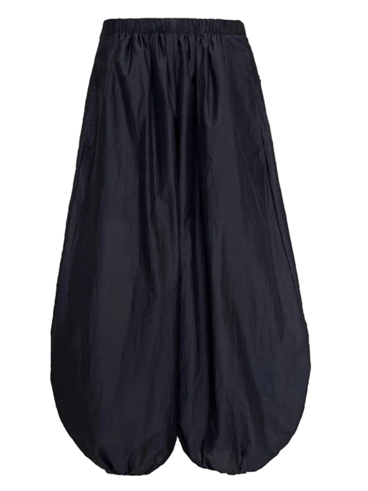 Oversized Bloomers 2025 New Summer Elegant Fashion Women Lantern Pants Casual Loose Breathable Cotton Wide Leg Pants