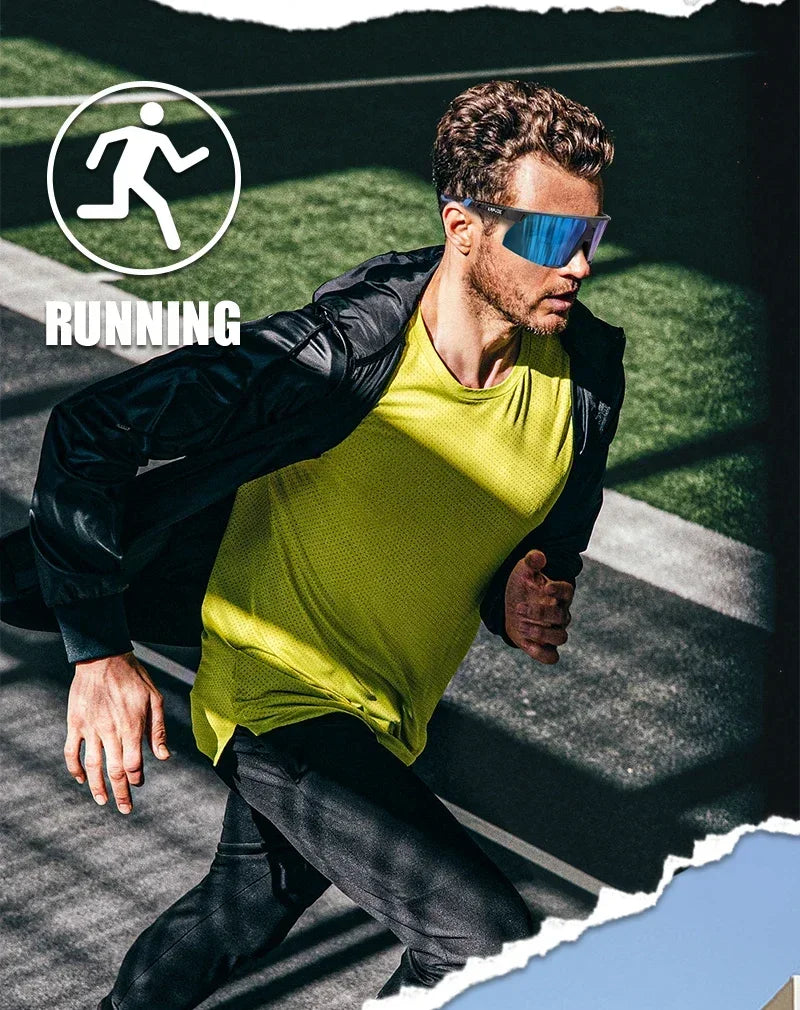 Kapvoe Polarized Sunglasses for Men and Women Luxury Sun Glasses Driving Fishing Cycling Golf Bike Glasses Fashion Shades