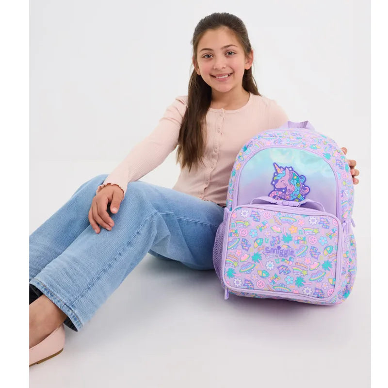 Genuine Australia Smiggle Backpack School Bag Cartoon Series Anime Backpack Student Gift Separate Purchases