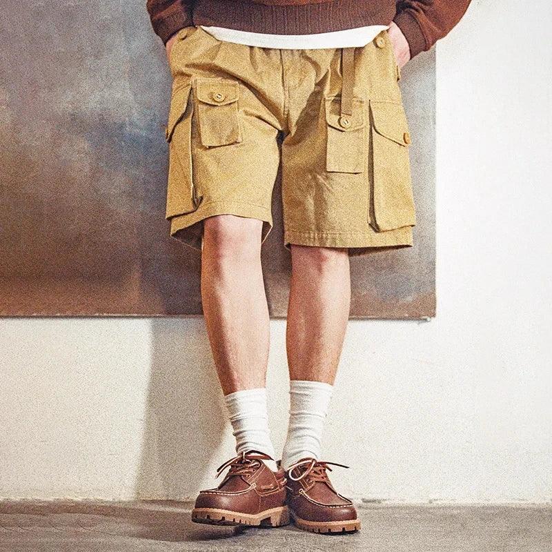 Retro Low-top British Style Work Shoes Casual Leather Breathable Boat Shoes