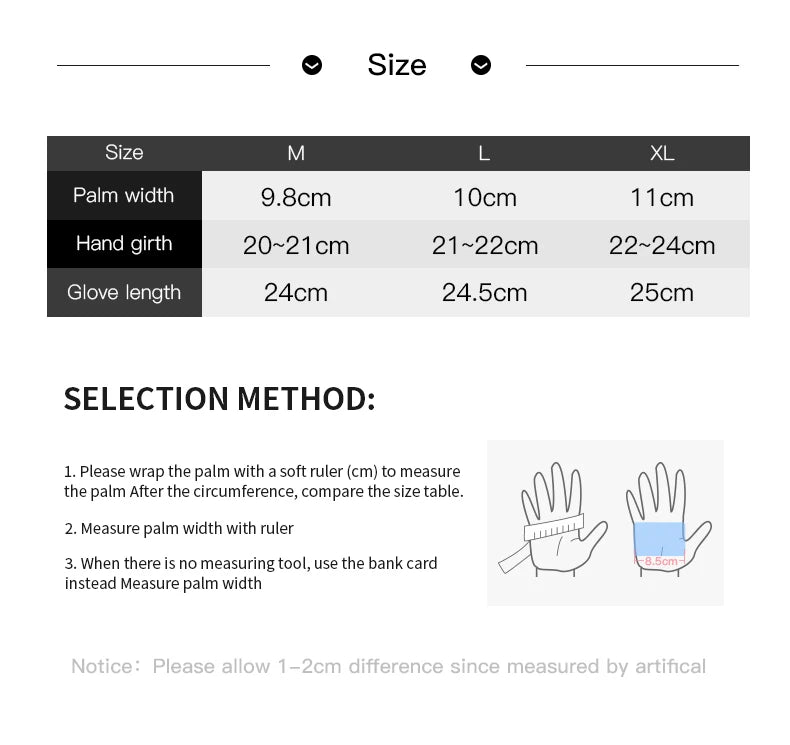 Waterproof Cycling Gloves Winter Touch Screen Bicycle Gloves Outdoor Scooter Windproof Riding Motorcycle Ski Warm Bike Gloves