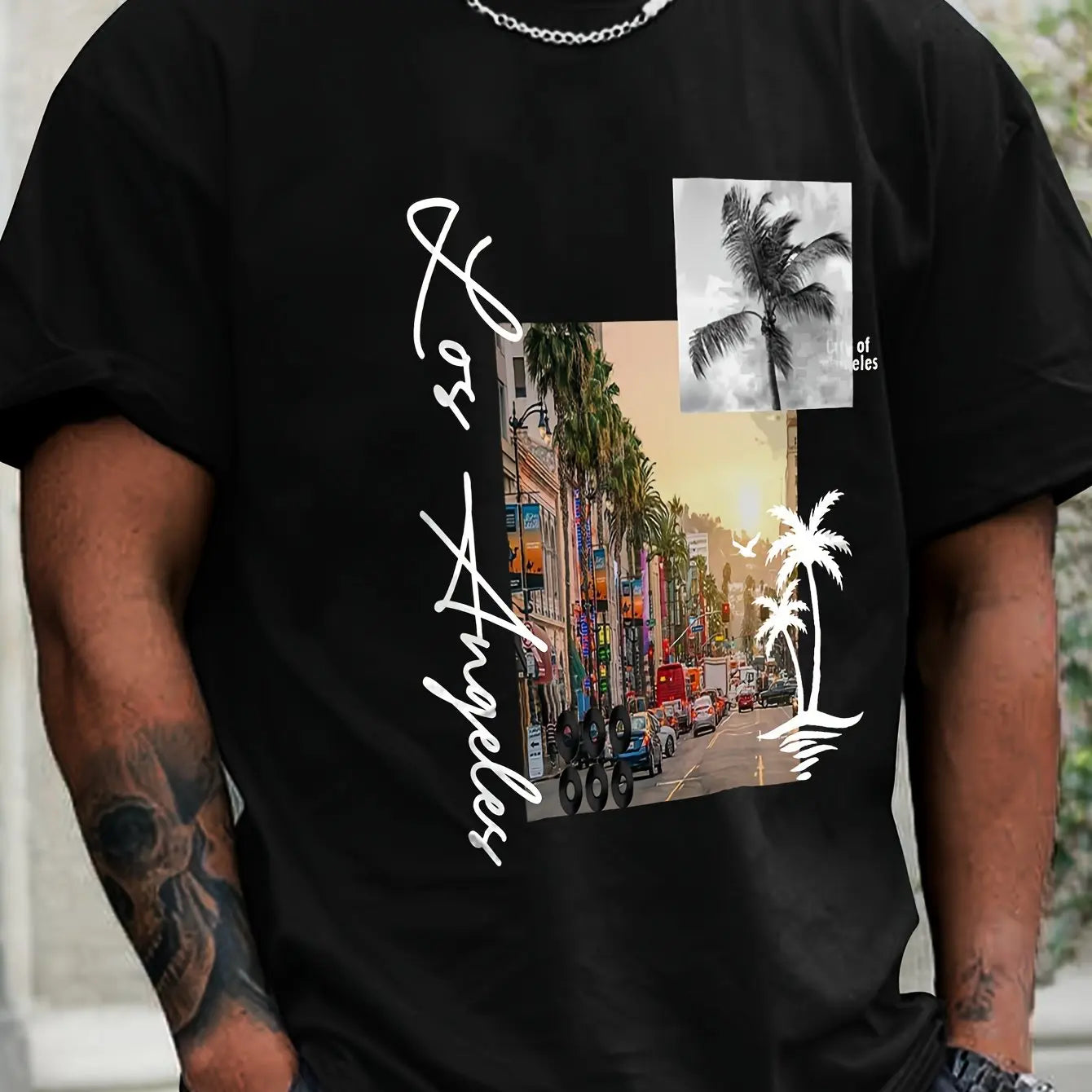 Men’s Summer 100% Pure Cotton Casual Sports T-Shirt
