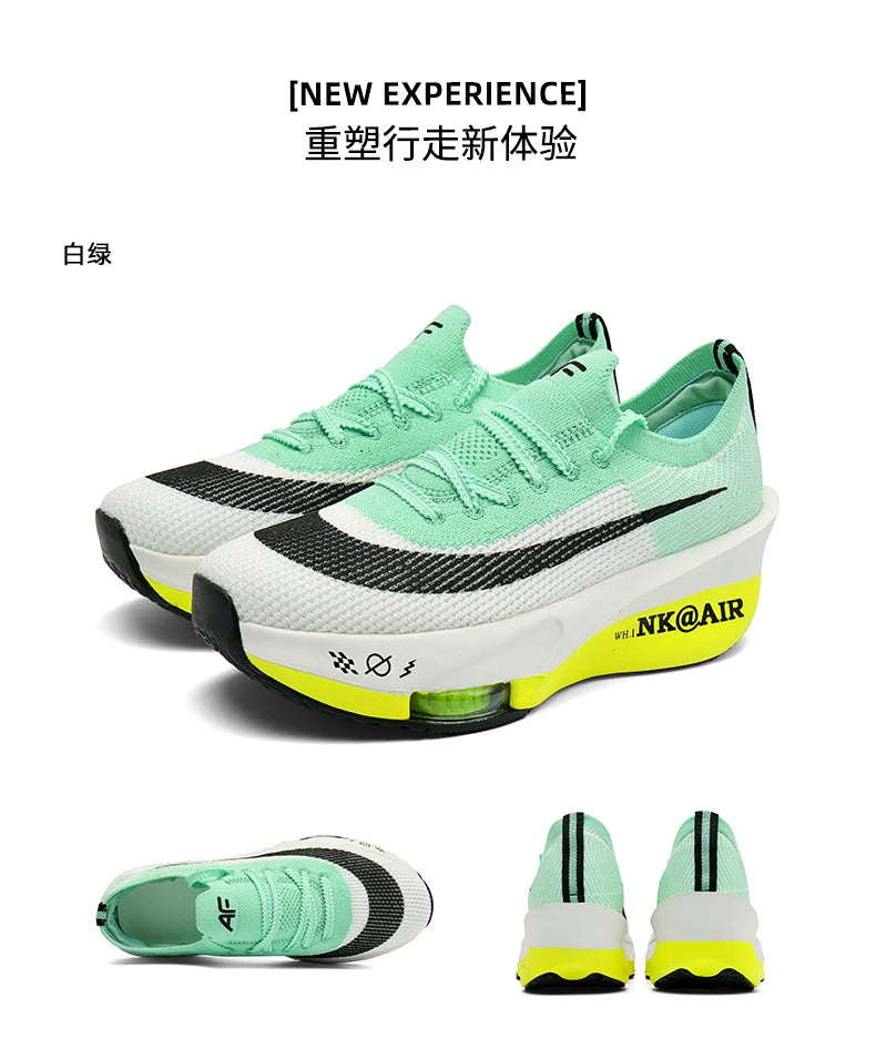 Running Shoes Speciality Air cushion Marathon Men Sports Breathable Lightweight Women's Comfortable Athletic Nonskid Sneakers