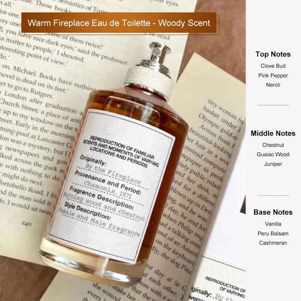 100Ml Original Perfume Long Lasting Light Woody Luxury Fragrance for Daily Eau De Parfum Spray Cologne Fragrance Women Men