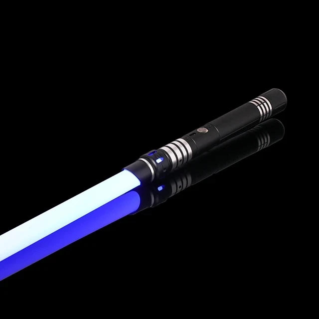 سيف ضوئي معدني RGB، مبارزة، تأرجح سلس، سيف ليزر، Sabre De Luz، 16 لونًا متغيرًا، 16 صوتًا، سلاح FOC Rave، لعبة وامضة