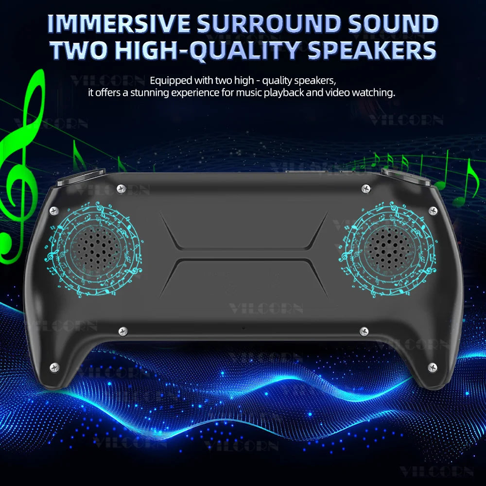 VILCORN Project X Pro Handheld Game Console for PSP PS1 SNES Emulators Portable Consoles Retro Drive Pocket Video Games for Boy