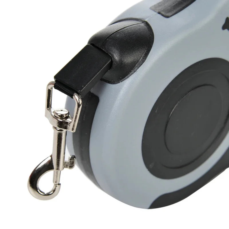 Retractable Dog Leash - 5m Automatic Strong Nylon Lead For Small/Medium Dogs & Cats, Durable Pet Traction Rope Supplies