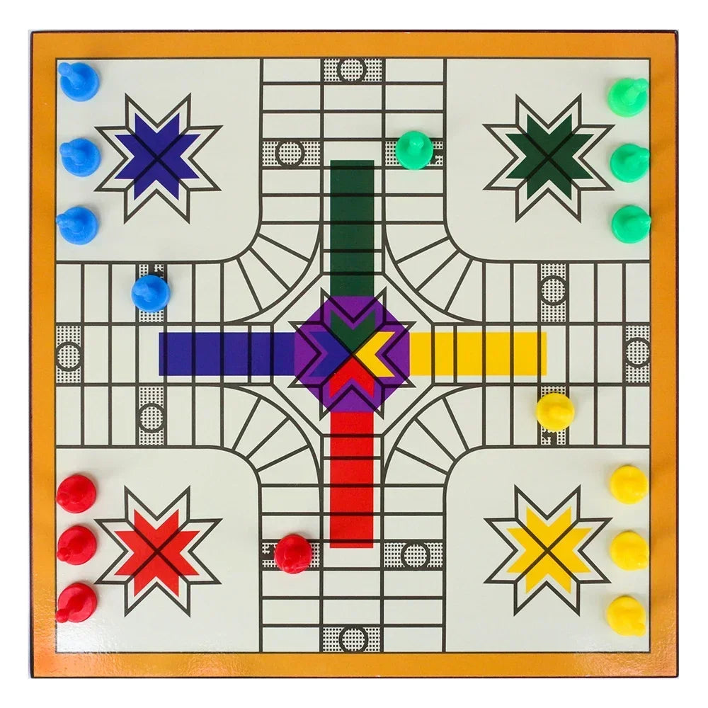Multi-function Wooden 15 in 1 or 10 in 1 games set chess backgammon ludo checker sanke ladder mancala