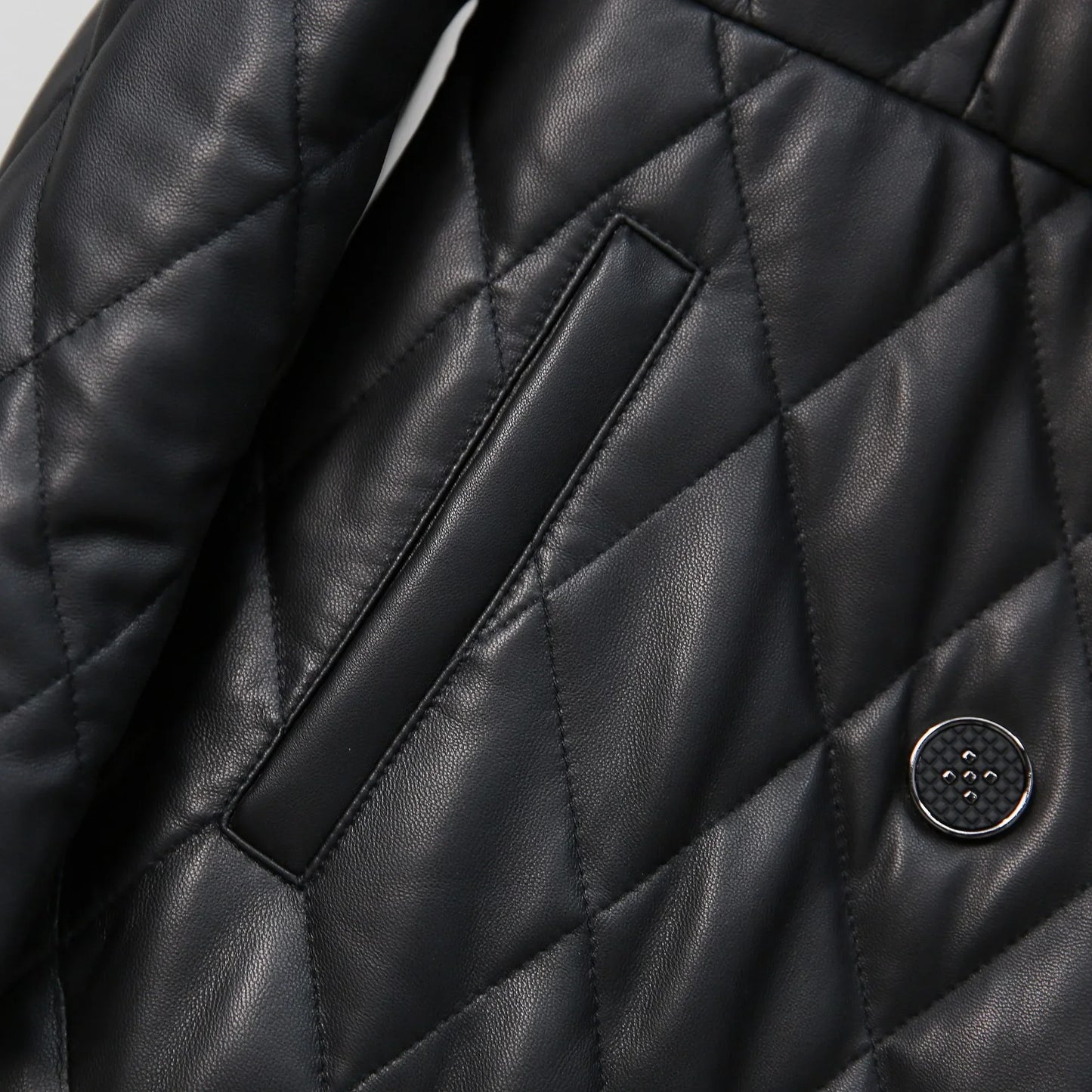 Tcyeek Winter Natural Fox Fur Collar Coat Mid-long Slim Sheepskin Coats Women Clothes Real Leather Down Jacket Lady Veste Femme