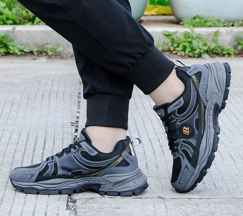 BONA New Designers Action Leather Mesh Jogging Shoes Men Breathable Running Shoes Walking Sports Sneakers Athletic Trainers