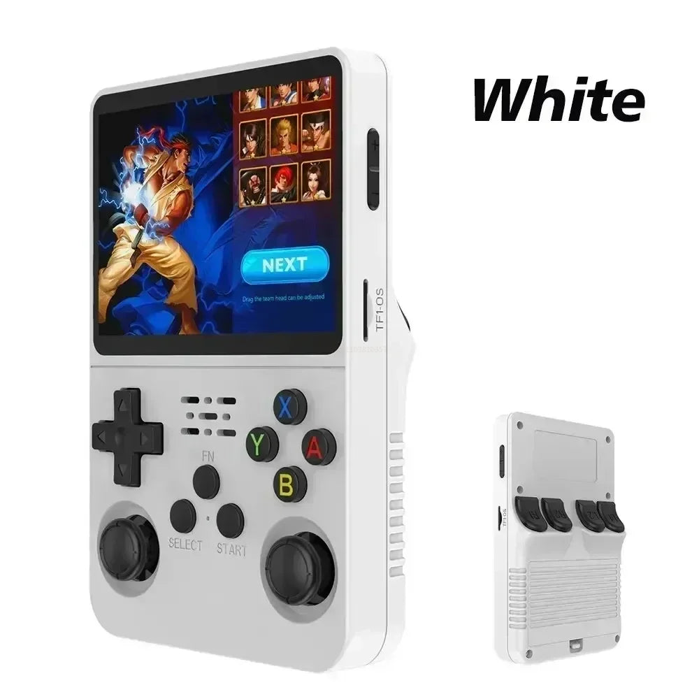 R36HD new handheld game console open source Linux 3.5-inch IPS screen handheld 128GB video player Xmas Gift