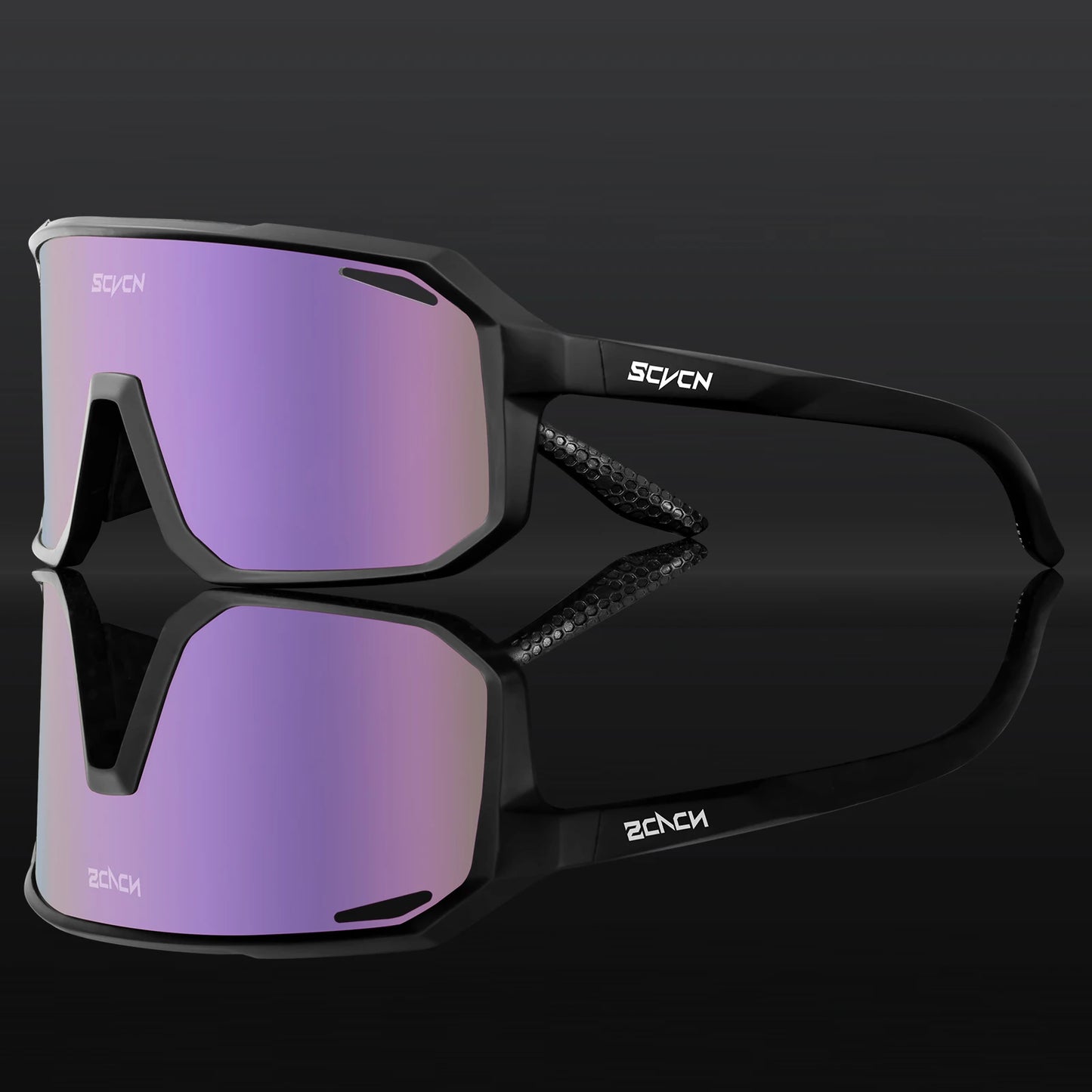 SCVCN Men Bike Photochromic Glasses Cycling Sunglasses for Women Sports Running MTB Biking Eyewear Road Mountain Bicycle Goggle