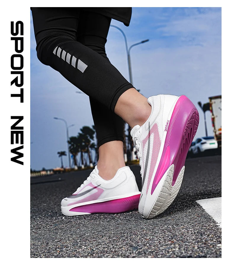 Men Running Shoes Marathon Breathable Outdoor Sports Shoes Lightweight Sneakers Comfortable Athletic Training Footwear Size47