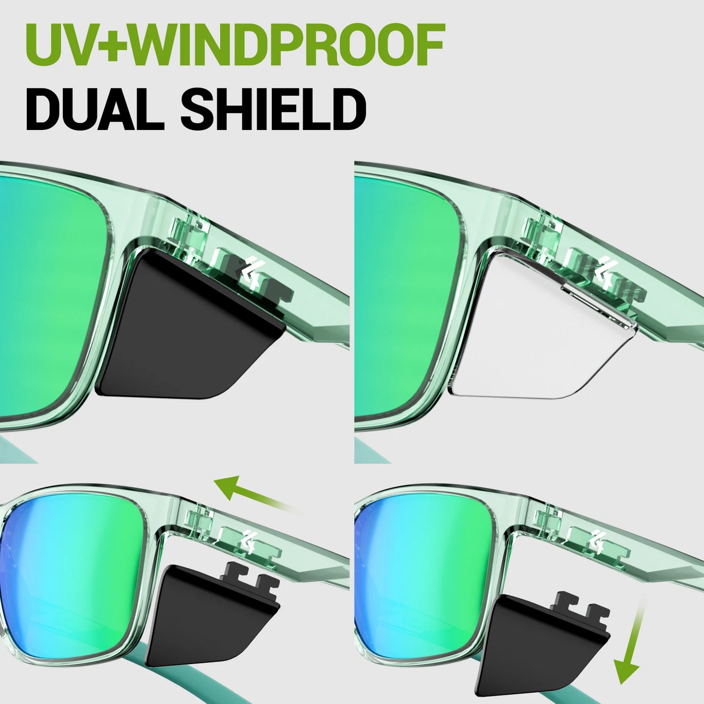 Kapvoe Polarized Outdoor Fishing Sunglasses Men Women MTB Road Bicycle Cycling Glasses Sports Camping Bike UV400 Fishing Goggles