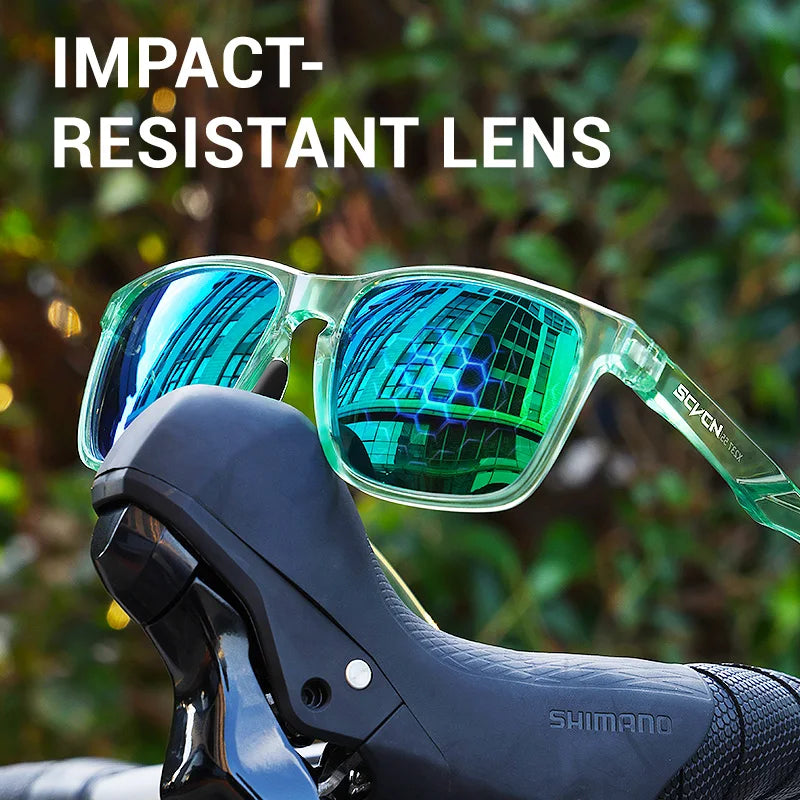 SCVCN Polarized Sunglasses Men MTB Cycling Glasses Outdoor Sports Bike UV400 Goggles Women Fishing Bicycle Cycling Glasses New