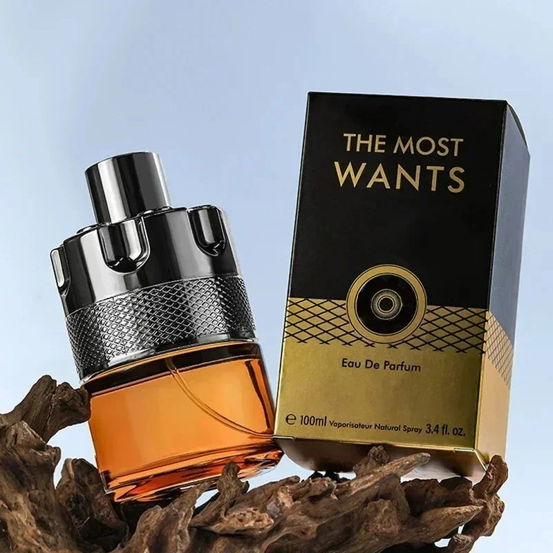 عطر رجالي 100 مل كولونيا يدوم طويلاً عالي الجودة فيرمون قوي جذاب للنساء مناسب للنزهات والحفلات العطرية