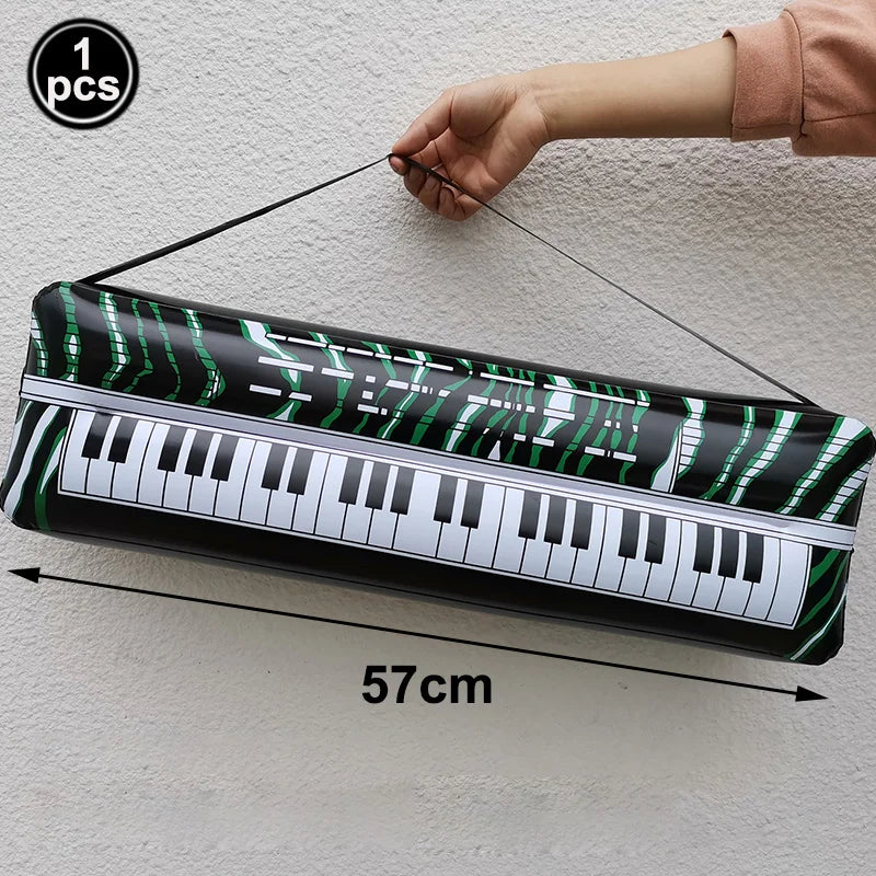 1pc Guitar Balloon 36inch Inflat Guitar Music Rock Party Decoration 80s 90s Disco Party Supplies