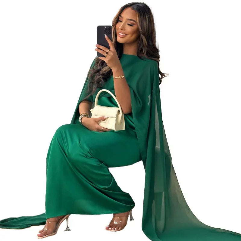 Women Dress Long Dresses Solid Round Neck Full Sleeve Casual Regular Loose Fit Elegant Splice High Waist Vestidos