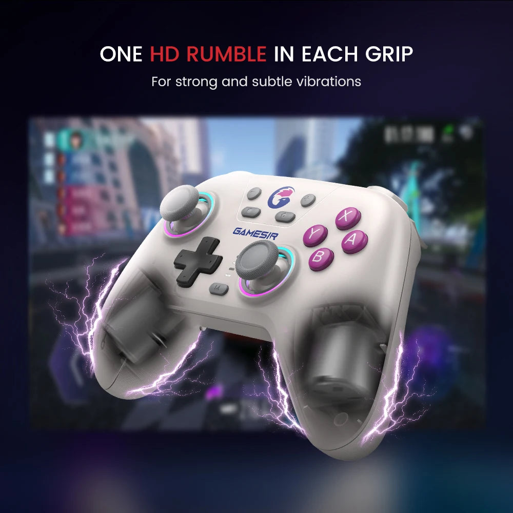 Gamesir Switch 2 Controller Nova PC Gamepads For Nintendo Switch 2/1 Steam Android IOS Gamer Hall Effective Sticks HD Rumble