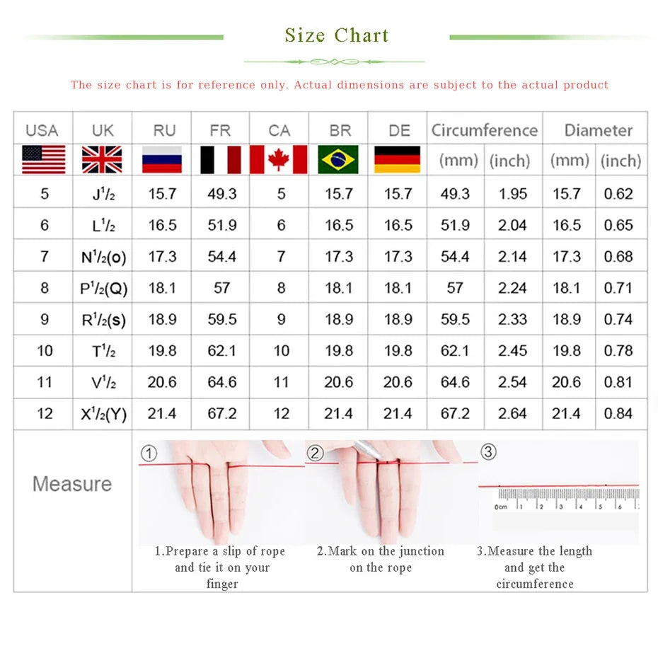 Lnngy 8mm 2ct Moissanite Halo Ring Certified 925 Sterling Silver Engagement Rings For Women Girls Wedding Party Jewelry Gift