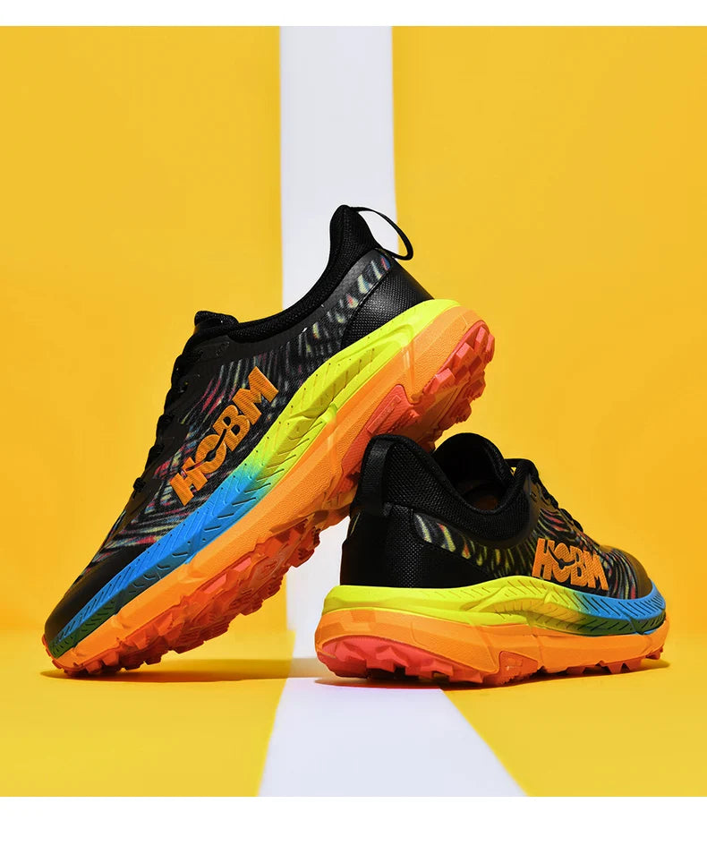 Marathon Shoes Men Casual Sneakers Man Trail Running Sports Shoe Mountain Marathon Shoe Outdoor Comfy Athletic Trekking Sneakers