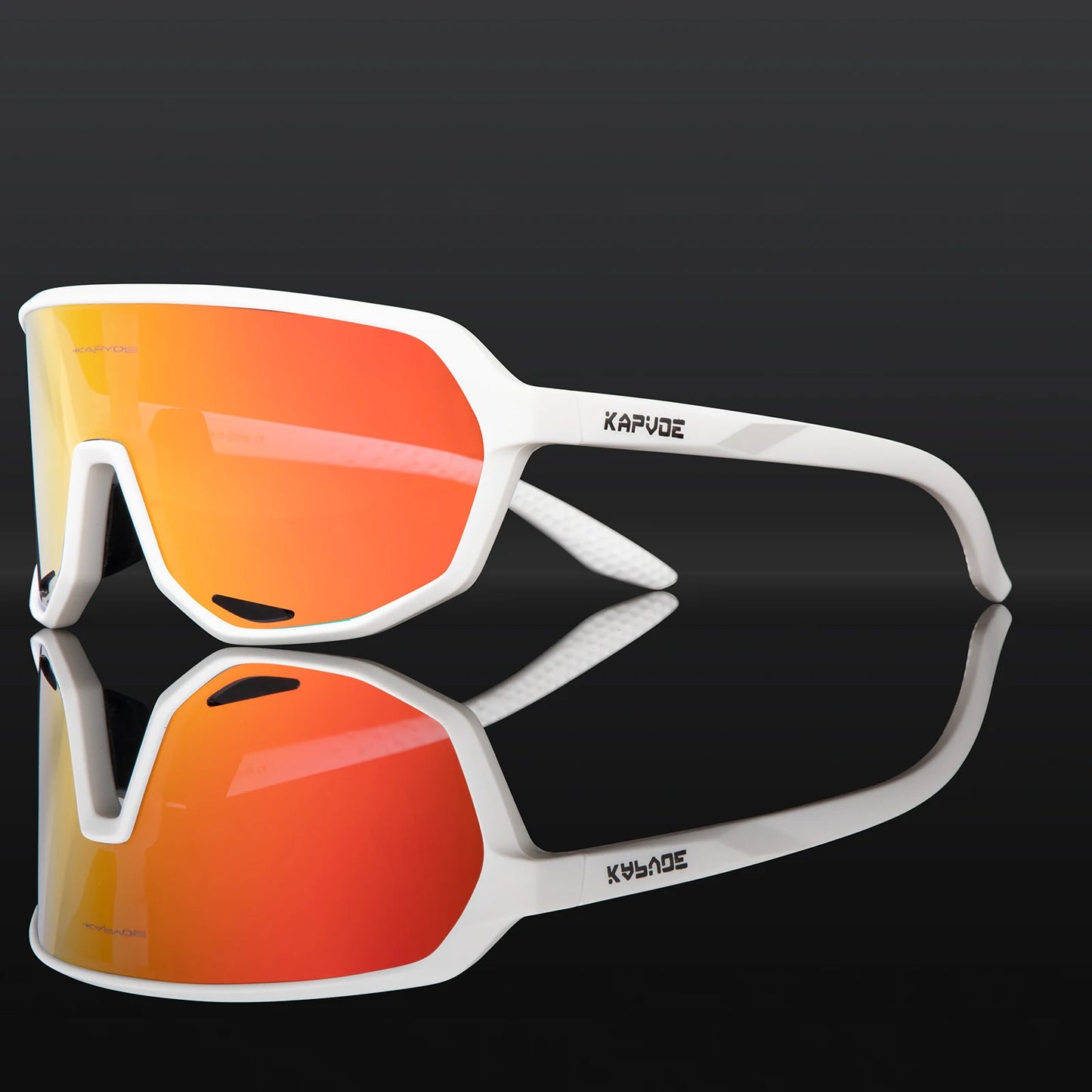 Kapvoe-Photochromic Cycling Sunglasses for Man Driving Bicycle Cycling Glasses Women Road Mountain Bike Outdoor Sport Goggles