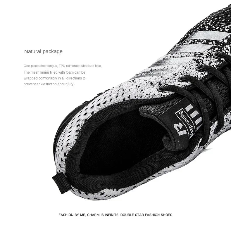 Men Casual Sneakers Summer Breathable Sport Shoes Lightweight Outdoor Mesh Running Shoes Athletic Jogging Tenis Walking Shoes