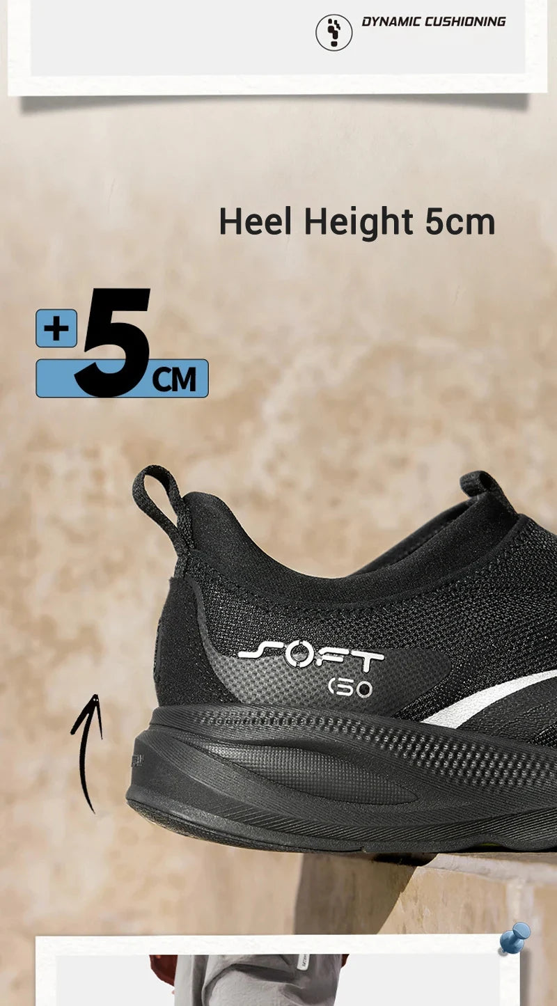 SOFT GO 2 Walking Shoes – COMFOAM Slip-On, Soft Thick Heel, Comfortable Casual Sneakers