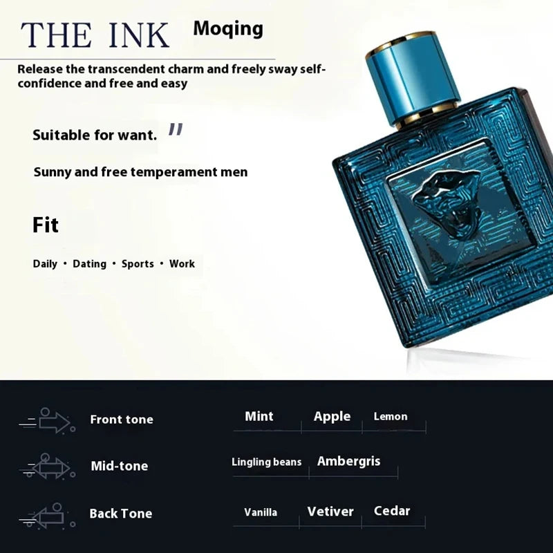 Irresistible Long Lasting Brand Perfume Cologne Men Perfume Spray Flirting Pheromone Sandalwood Light Fragrance Trend Gentleman