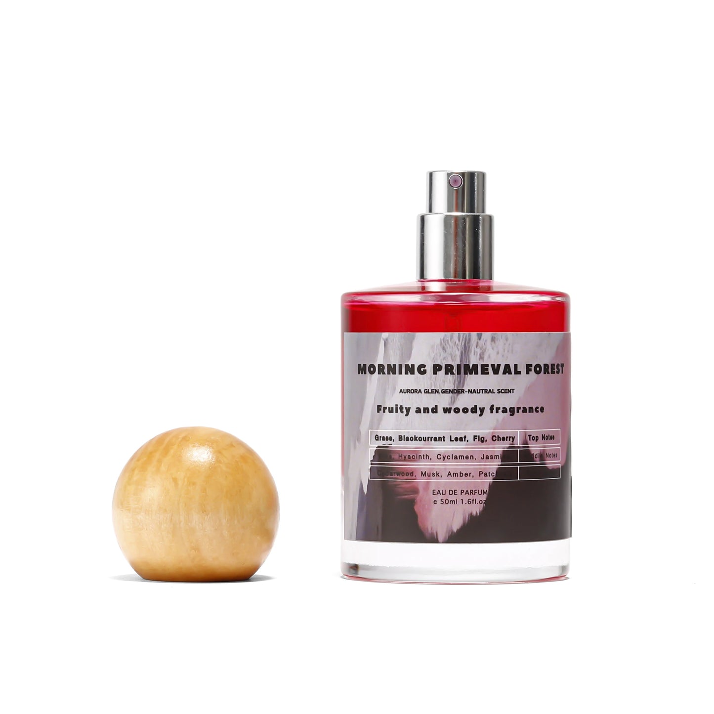 Perfume Women/men Fig & Blackcurrant Unisex Perfume - Fougere Floral w/ Cherry Pine Amber Primordial Forest EDP