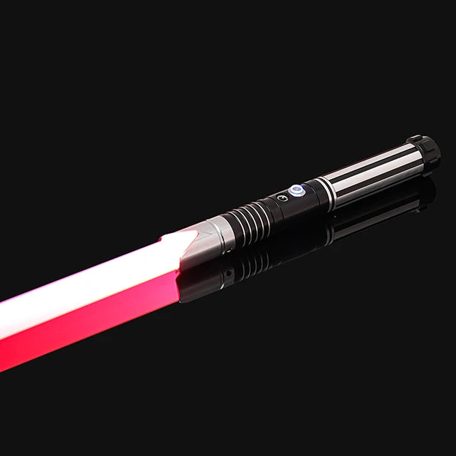 سيف ضوئي معدني RGB، مبارزة، تأرجح سلس، سيف ليزر، Sabre De Luz، 16 لونًا متغيرًا، 16 صوتًا، سلاح FOC Rave، لعبة وامضة