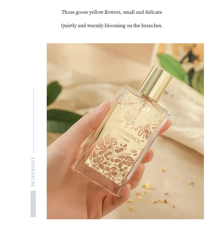 Original Brand Osmanthus Perfume Gift Box Women's Perfume Niche High-end Light Fragrance Long-lasting Fragrance 50ML