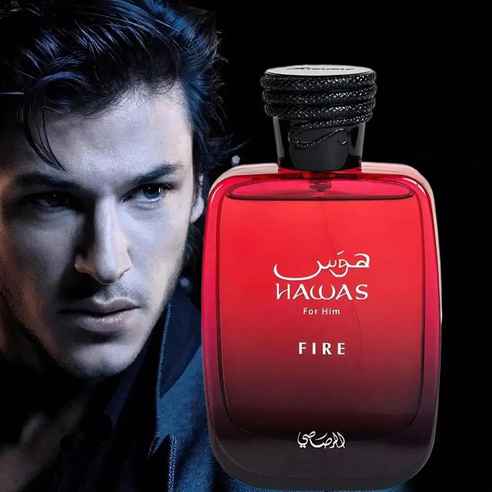 RASASI Hawas For Men Eau De Parfum Long Lasting Luxury Arabian Oud Fragrance Spray Premium Woody Cologne Authentic Perfume Men