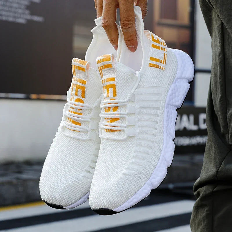 Men Casual Shoes Sneakers Breathable Athletic Lightweight Outdoor Running Sports Shoes for Men Walking Tennis Jogging Shoes