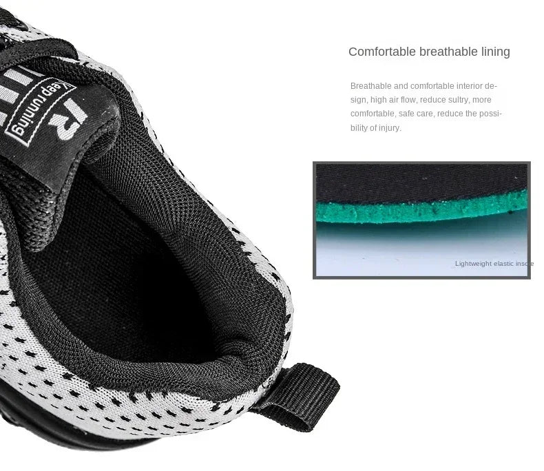 Men Casual Sneakers Summer Breathable Sport Shoes Lightweight Outdoor Mesh Running Shoes Athletic Jogging Tenis Walking Shoes