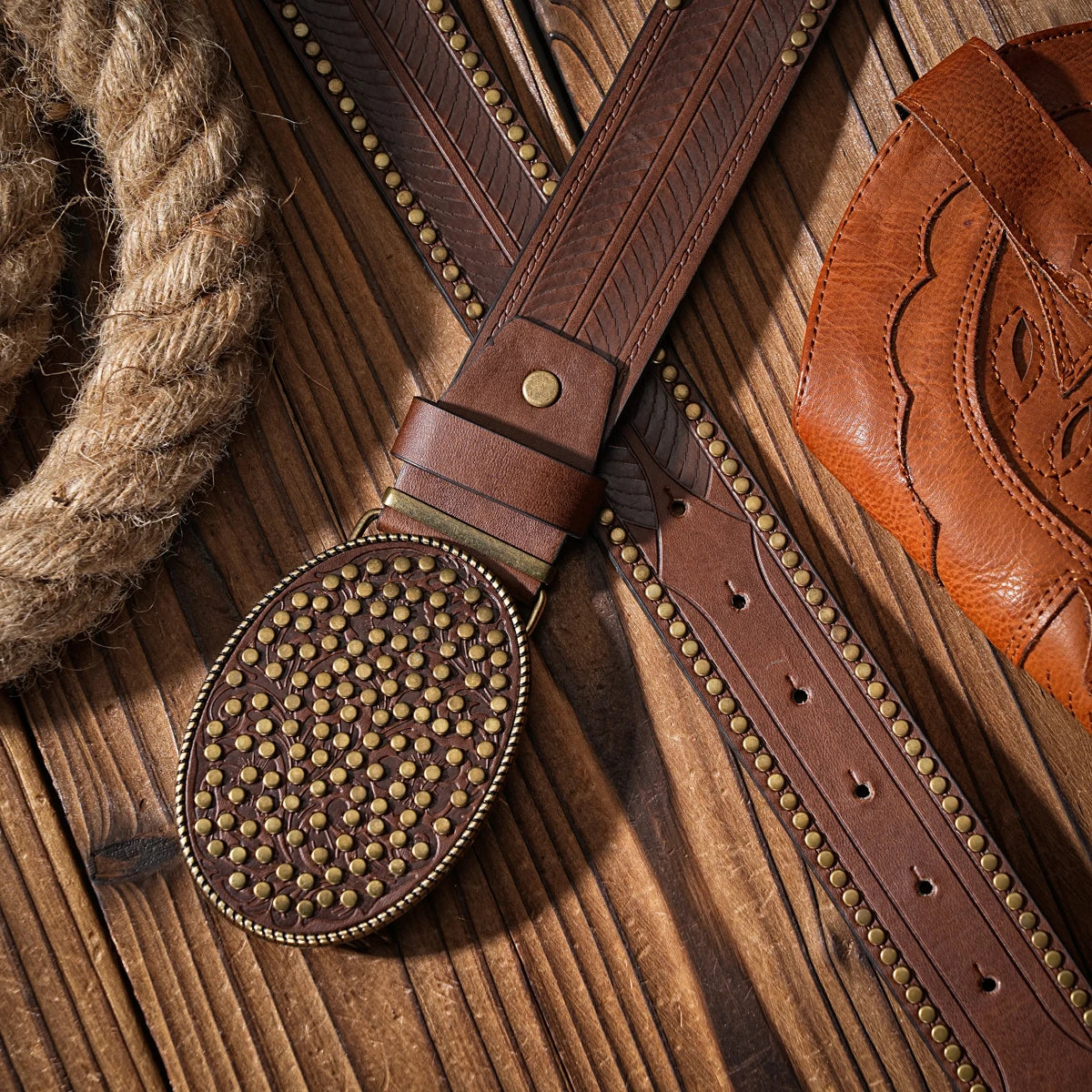 Casual, individual and retro belts, Western-style clothing accessories, metal buckles, PU belts, suitable for both men and women